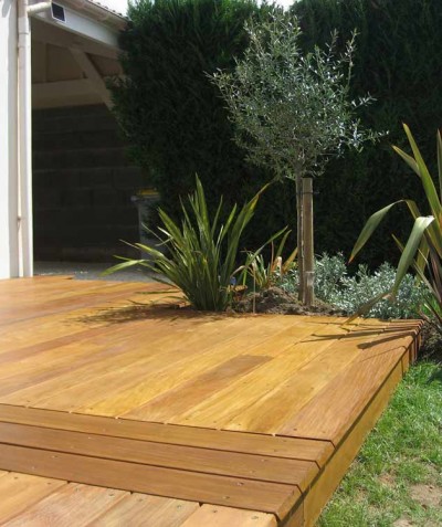 Terrasse bois pour votre jardin à Saint Mars de Coutais - 44