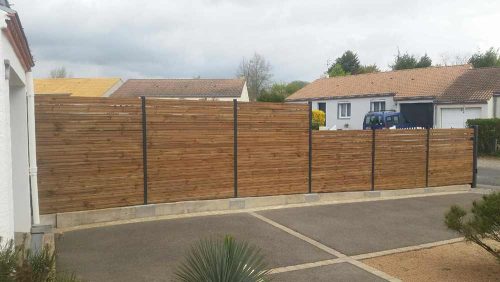 panneaux clôture paysagiste ADJ Espaces Verts 44
