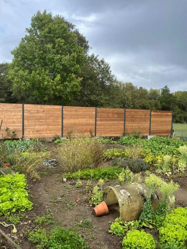 paysagiste cloture bois cloture composite commune de Vue (44)