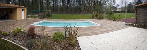 paysagiste piscine terrasse bouaye brains ADJ Espaces verts