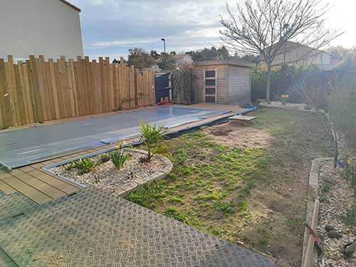 Saint Mars de Coutais Aménagement jardin avant