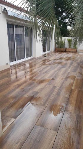 terrasse paysagiste ADJ Espaces verts Nantes sud loire